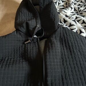 Women's Black Quilted Puffer Jacket